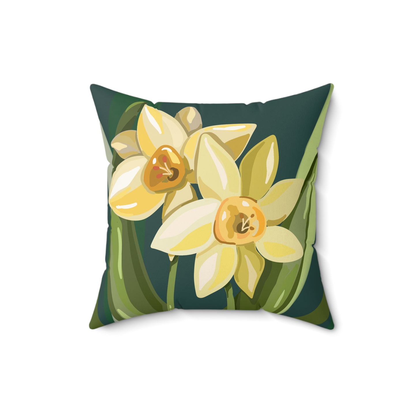 Spun Polyester Square Pillow