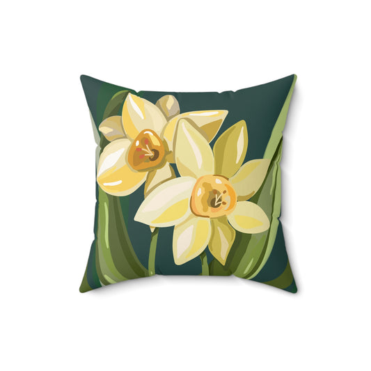 Spun Polyester Square Pillow