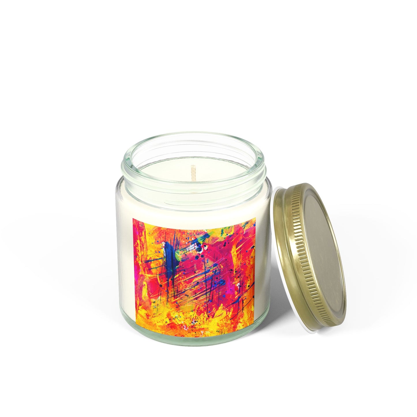 Vibrant Artistic Scented Candles - Perfect for Relaxation