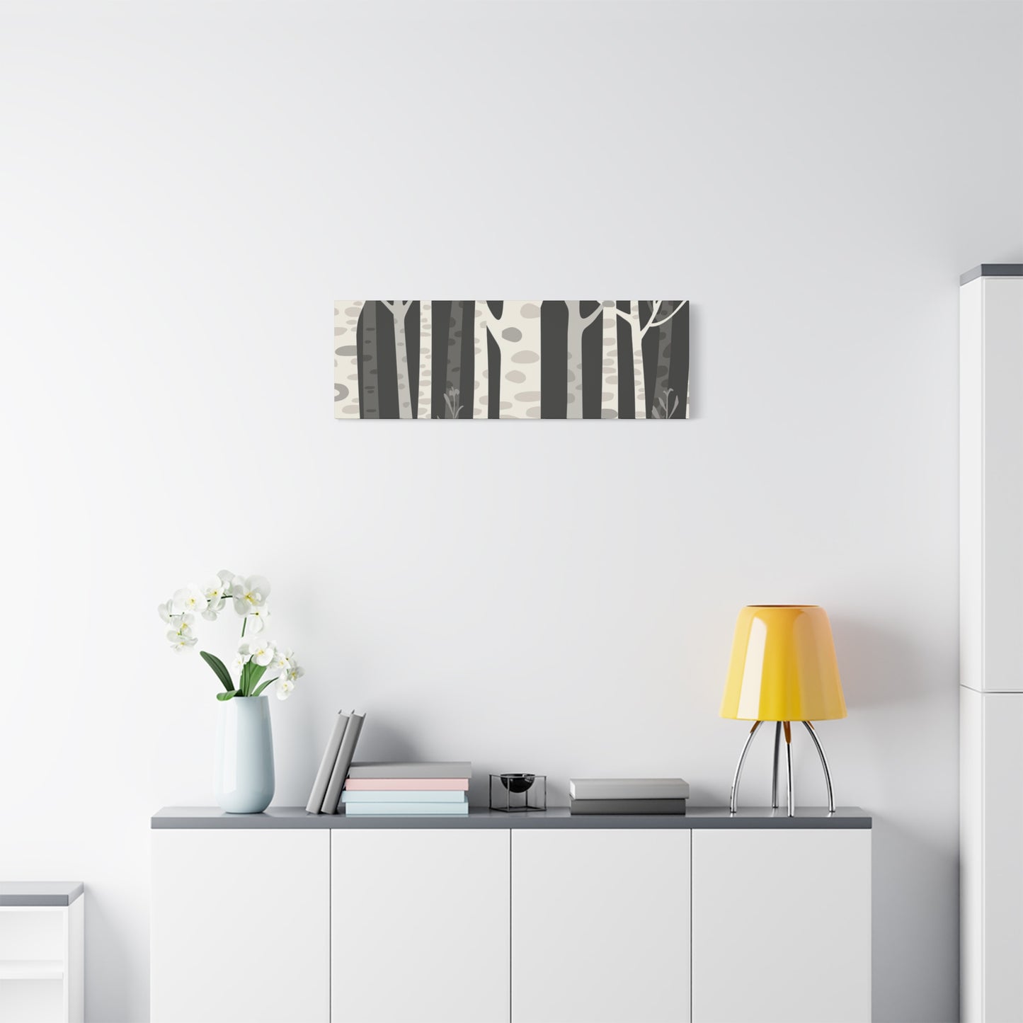Matte Canvas, Stretched, 1.25" - Trees