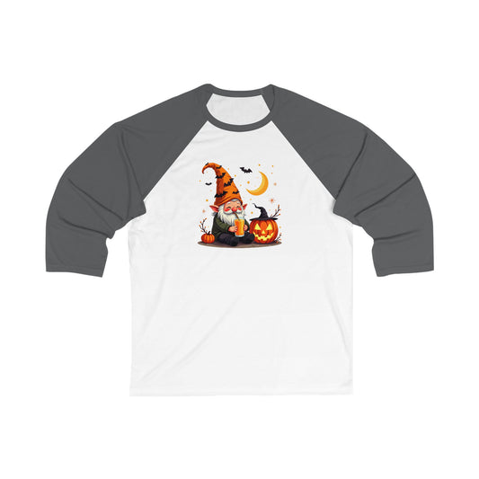 Unisex 3\4 Sleeve Baseball Tee - Halloween