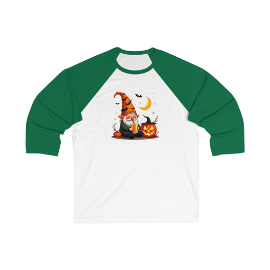 Unisex 3\4 Sleeve Baseball Tee - Halloween
