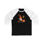 Unisex 3\4 Sleeve Baseball Tee - Halloween
