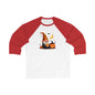 Unisex 3\4 Sleeve Baseball Tee - Halloween