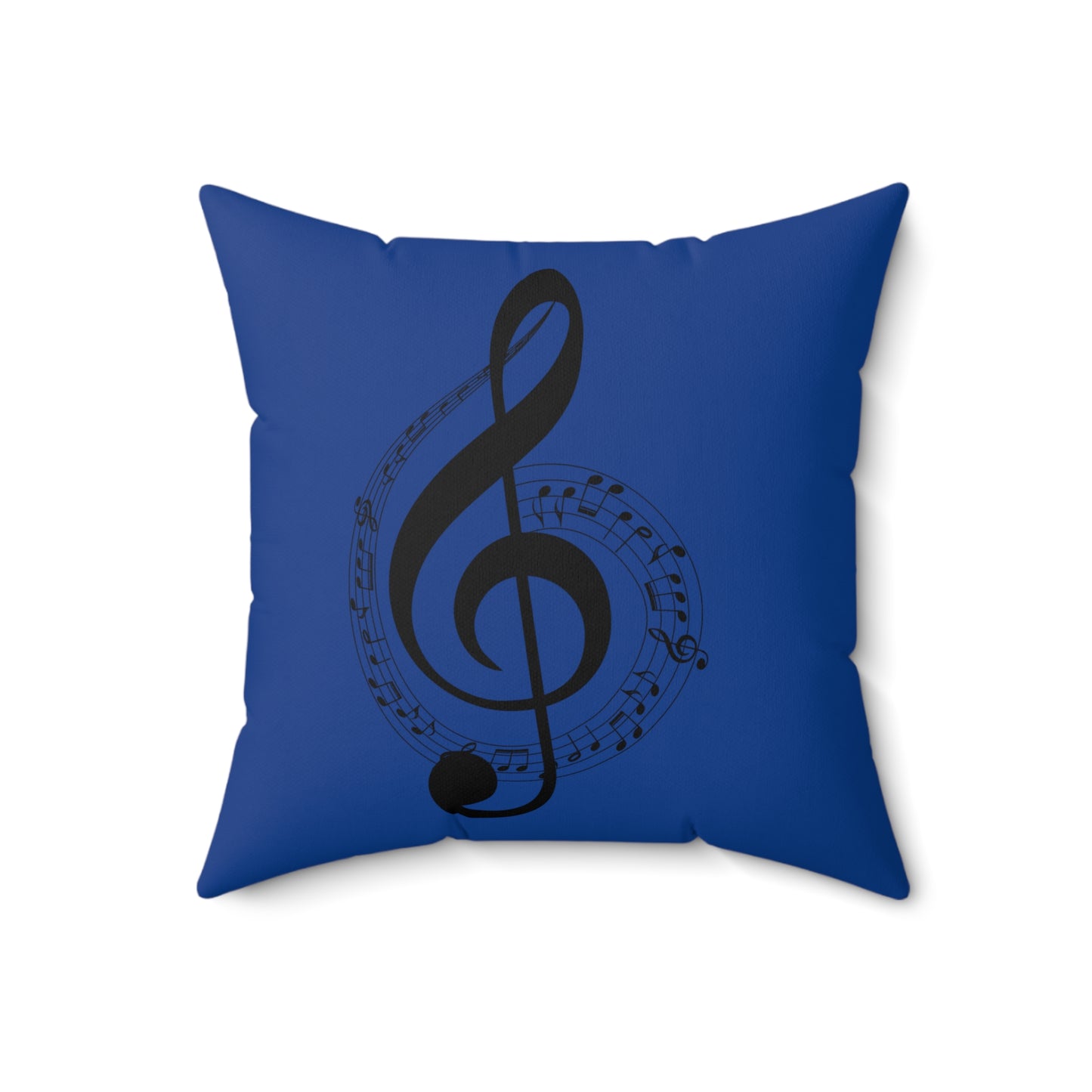 Musical Note Throw Pillow - Cozy Music Decor, Gift for Musicians