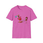 Whimsical Unisex Softstyle T-Shirt, Fun Graphic Tee