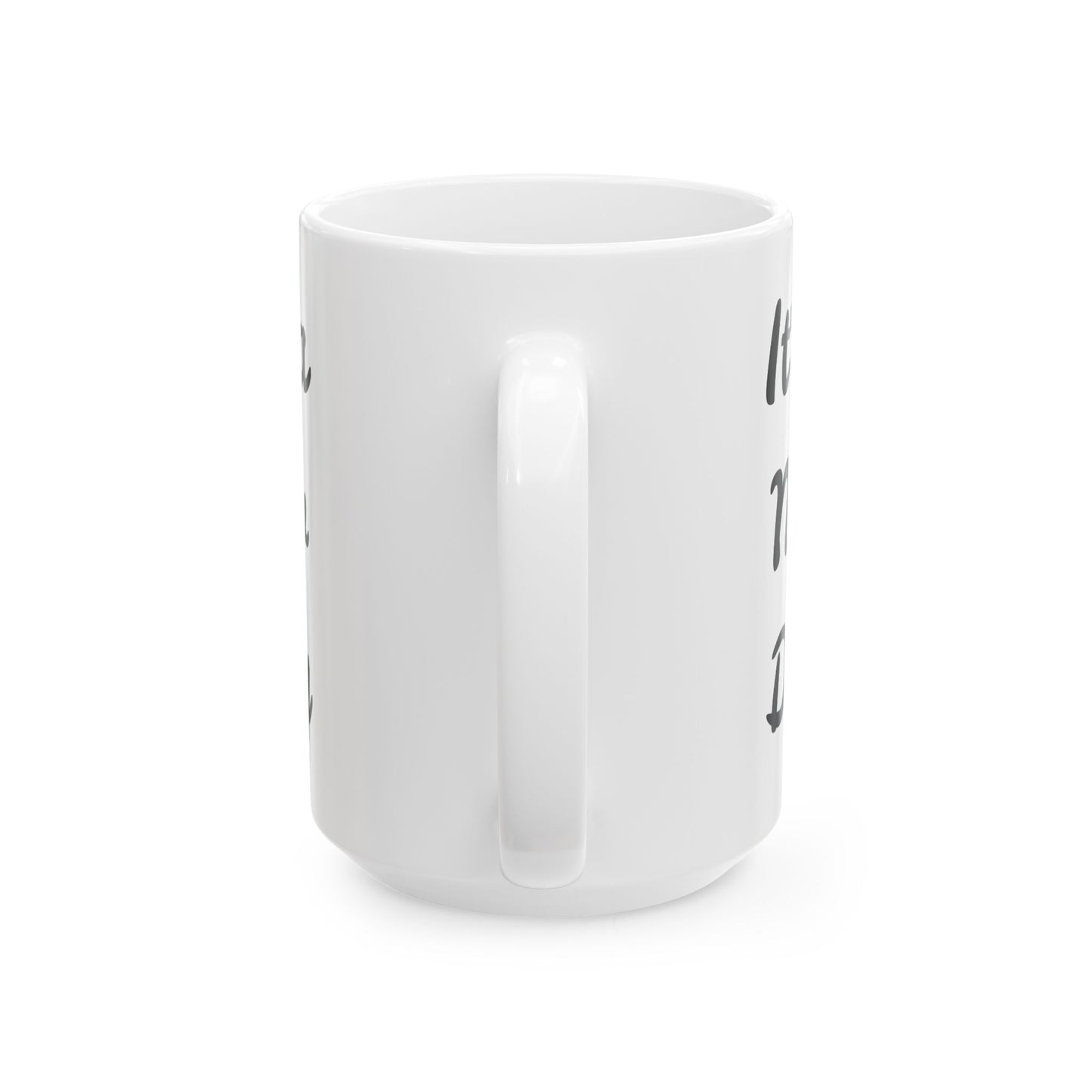 Inspirational Tree Ceramic Mug - "It's a New Day" Coffee Cup (11oz, 15oz)