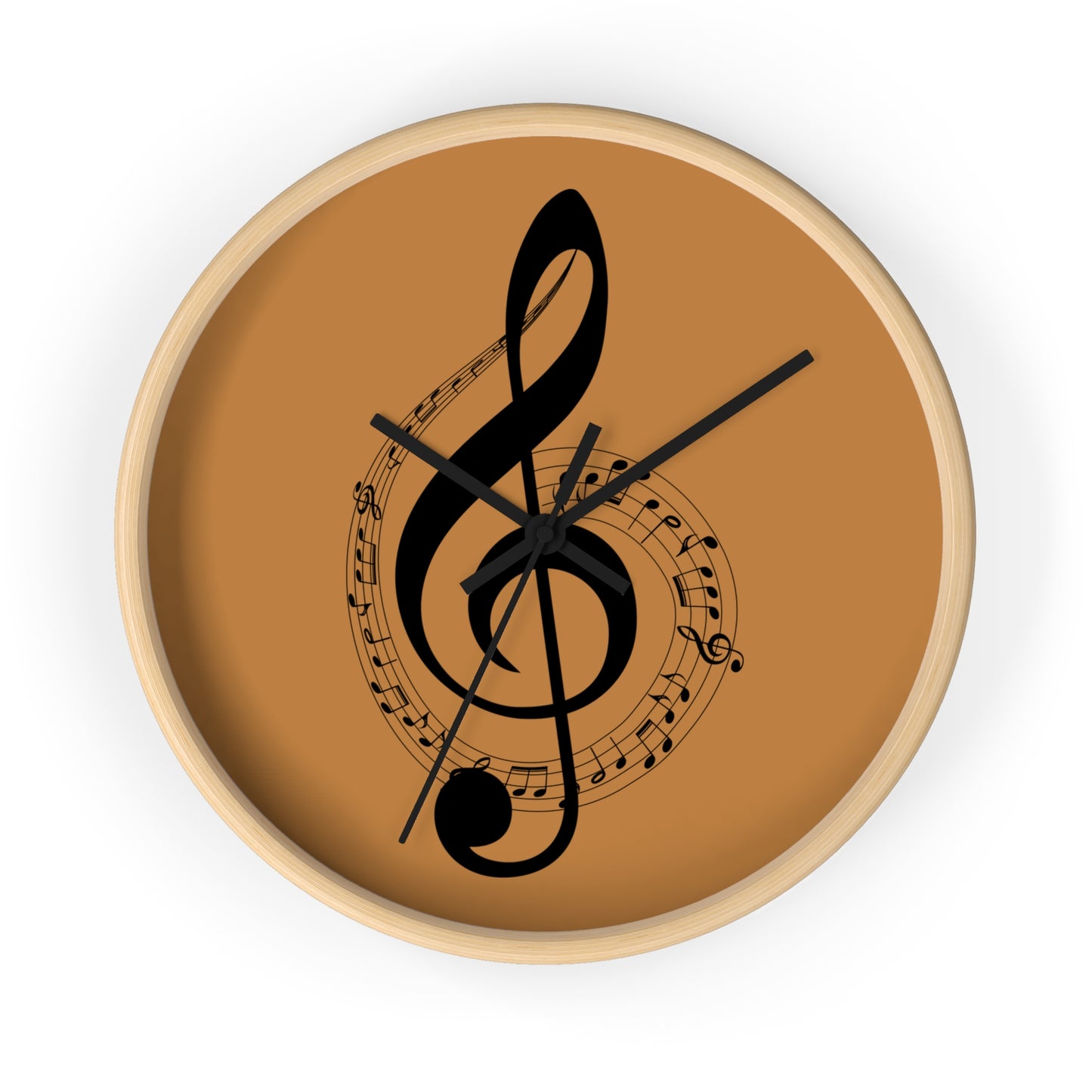 Musical Note Wall Clock