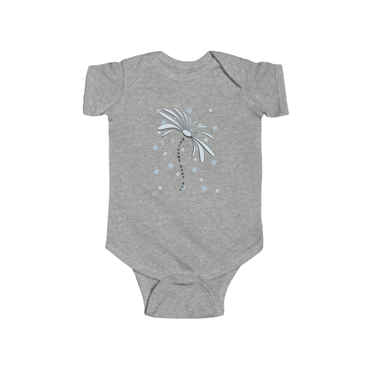 Infant Bodysuit with Adorable Palm Tree Design