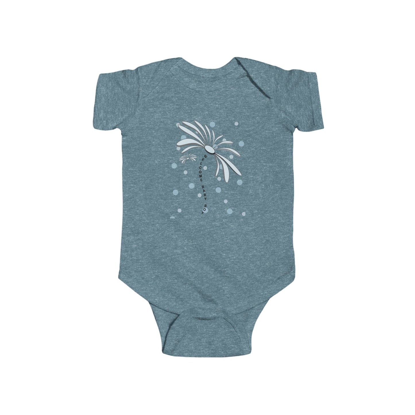 Infant Bodysuit with Adorable Palm Tree Design