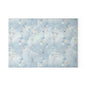 Monogrammed Blue Floral Glass Cutting Board – Personalize