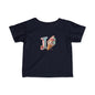 Cute Ice Cream Initial Infant Tee, Baby Shirt, Toddler Clothing, Summer Outfit, Personalized Gift, Kids Apparel
