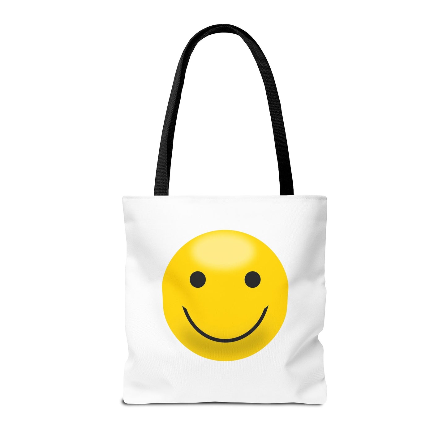 Smiley Face Tote Bag, Eco-Friendly Shopping Bag