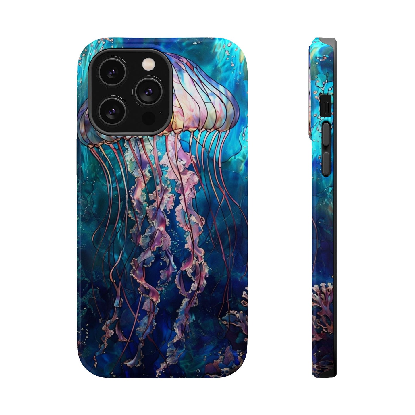 Jellyfish Ocean Magnetic Impact Phone Case