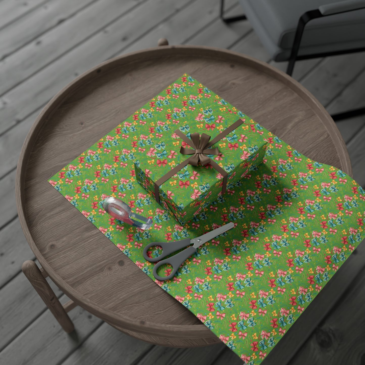 Vibrant Floral Gift Wrap Papers for Holidays, Birthdays, Parties, Special Occasions, Eco-Friendly Wrapping
