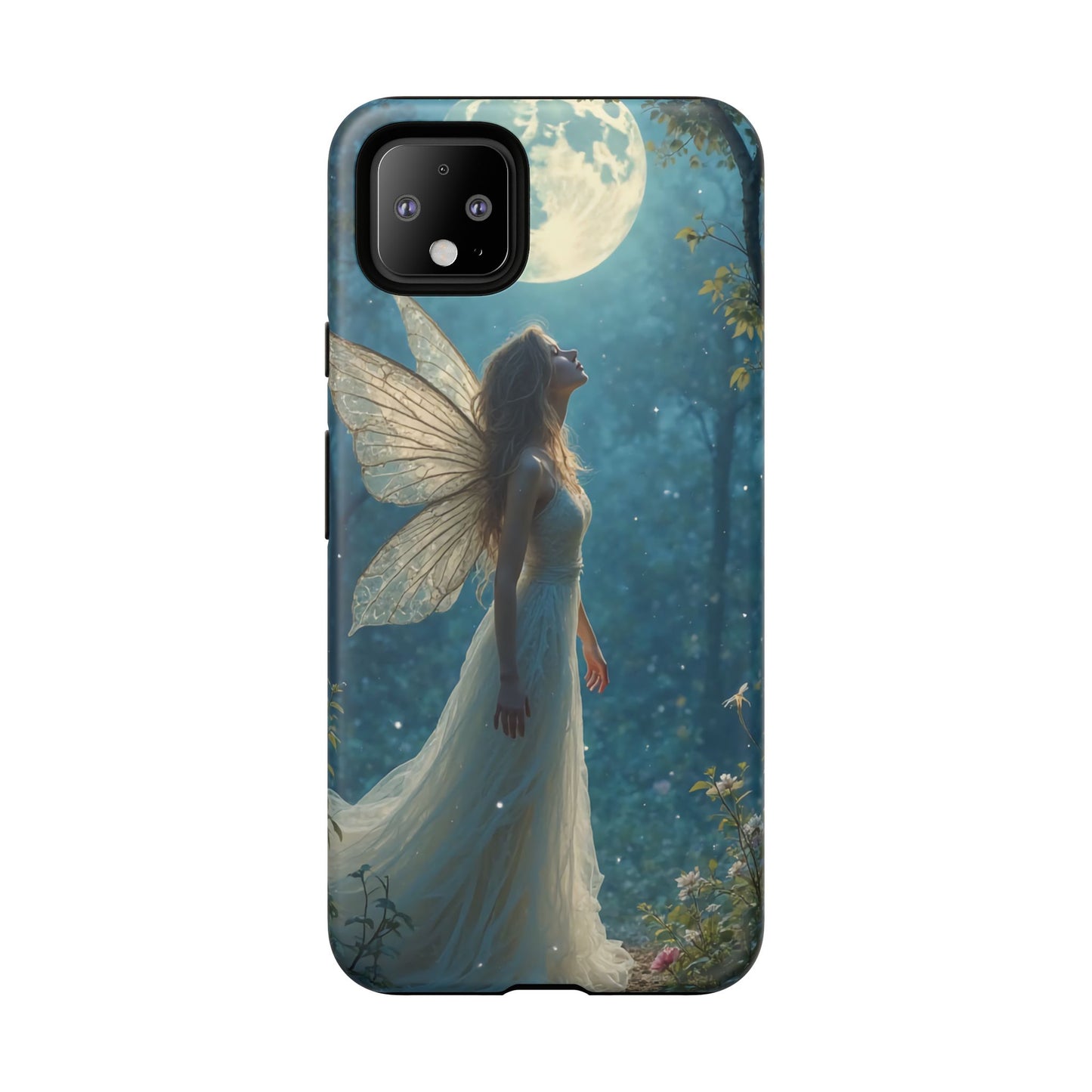 Fairy Moon Phone Case | Tough Cases for Nature Lovers, Fantasy Gift, Boho Phone Accessory, Ethereal Aesthetic, Magical Design