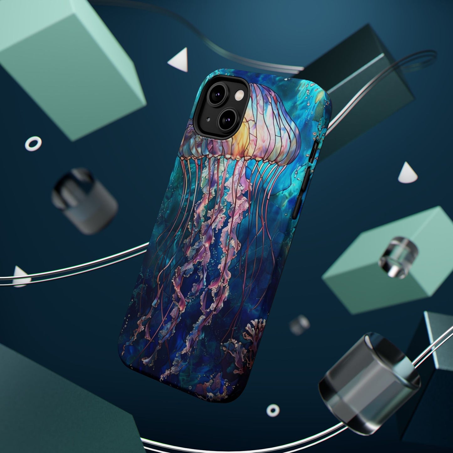 Jellyfish Ocean Magnetic Impact Phone Case