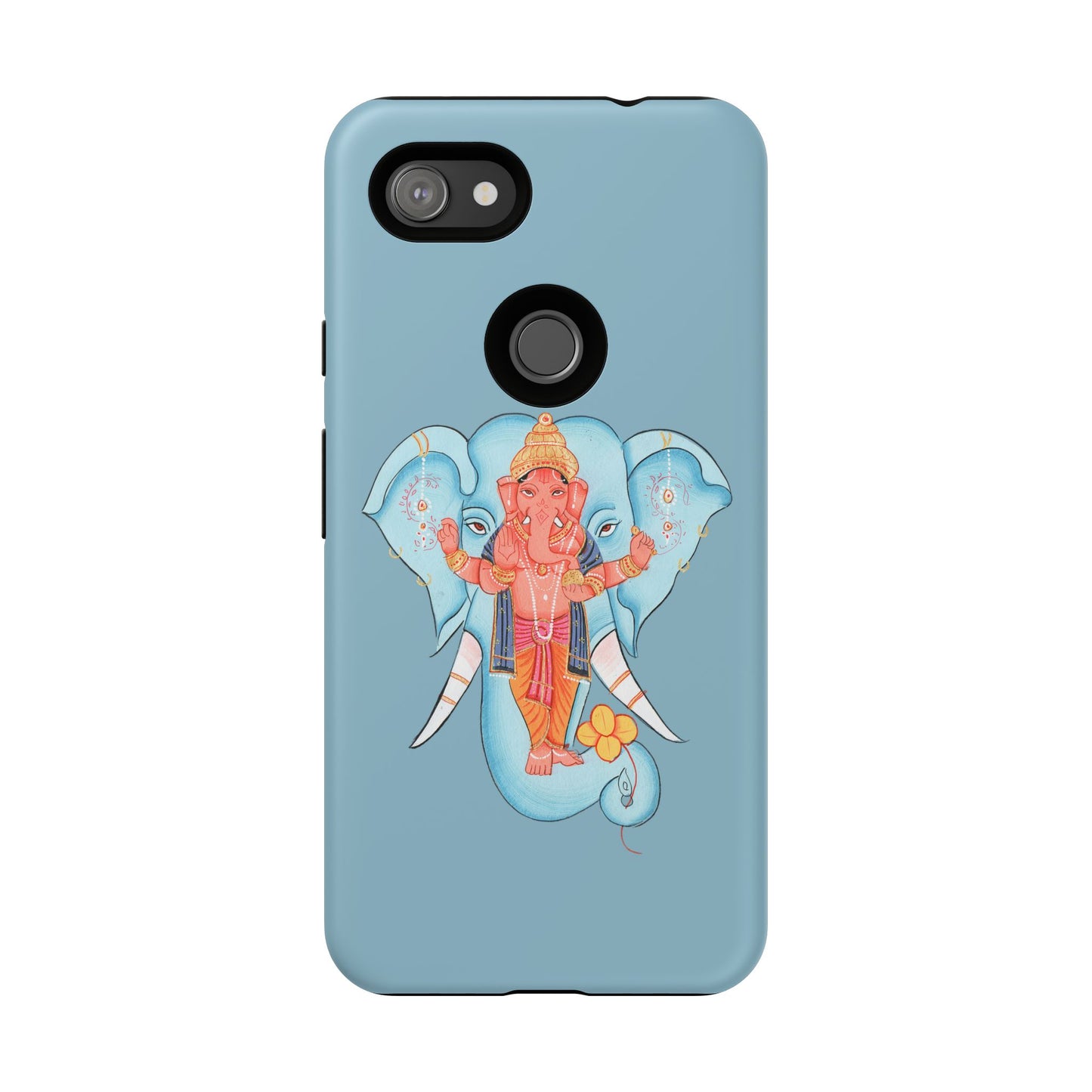 Tough Cases: Ganesh-Inspired Phone Case, Bohemian Phone Cover, Hindu Art Accessory, Festival Gift, Protective Phone Shell