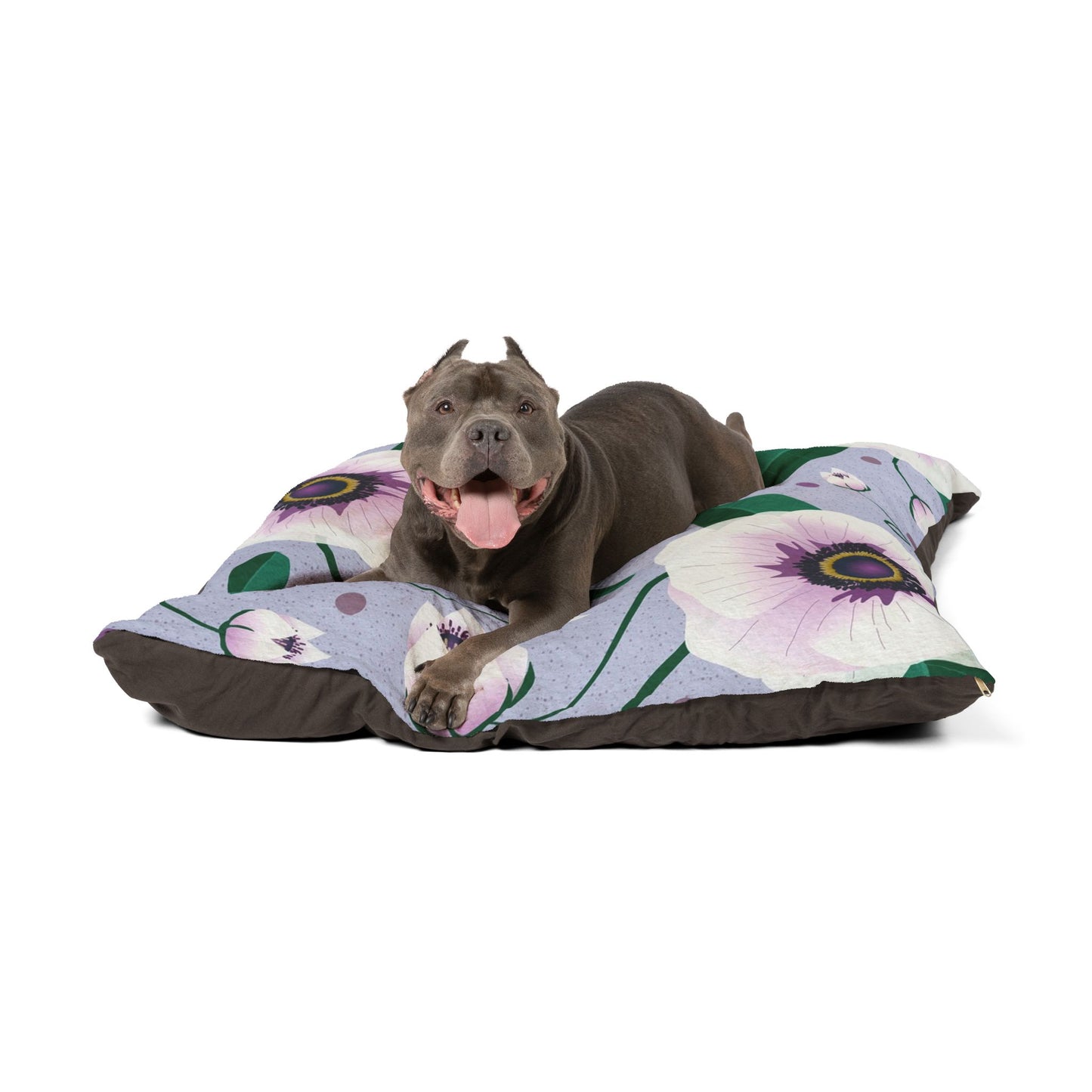 Floral Pet Bed for Cozy Pets, Stylish Dog Bed, Cat Bed, Flower Print Pet Pillow, Home Decor