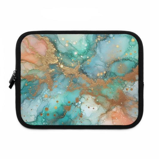 Elegant Watercolor Laptop Sleeve, Colorful Tech Accessory, Ideal for Students and Professionals, Perfect Gift for Holidays, Travel, [...]