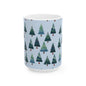 Winter Wonderland Ceramic Mug | Cozy Coffee Cup for Holiday Cheer, Christmas Gift, Nature Lover, Tea Mug, Seasonal Decor