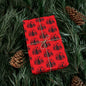 Festive Gift Wrap Papers, Red Patterned Wrapping Paper for Holidays, Birthdays, Special Occasions, DIY Gift Wrapping