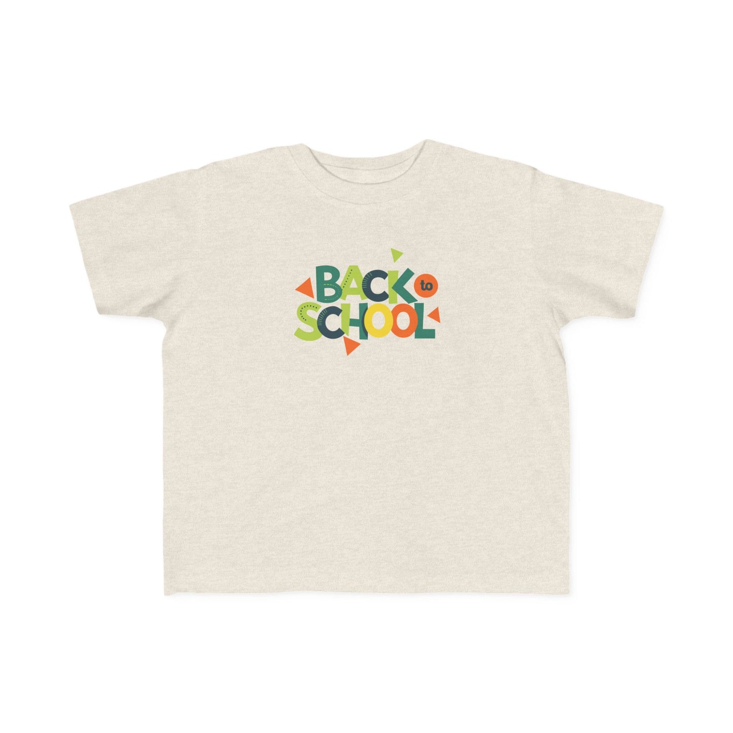 Colorful Toddler Tee - Perfect for Back to School