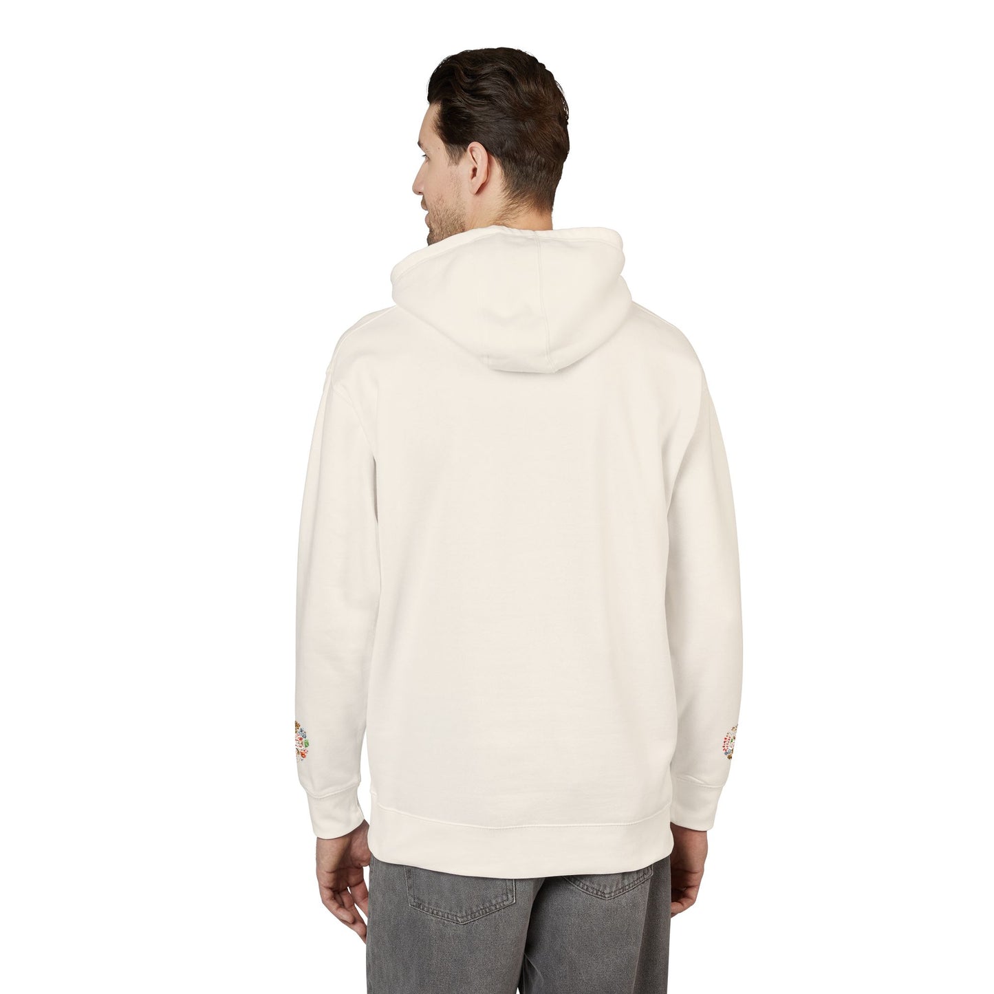 Floral Unisex Fleece Hoodie - Cozy Gift for Nature Lovers, Perfect for Fall, Spring, Birthdays, Relaxation, Outdoor Activities