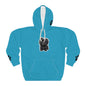 Cute Dog Print Unisex Pullover Hoodie, Cozy Pet Lover Gift, Ideal for Birthdays, Holidays, Casual Wear, Animal Hooded Sweatshirt