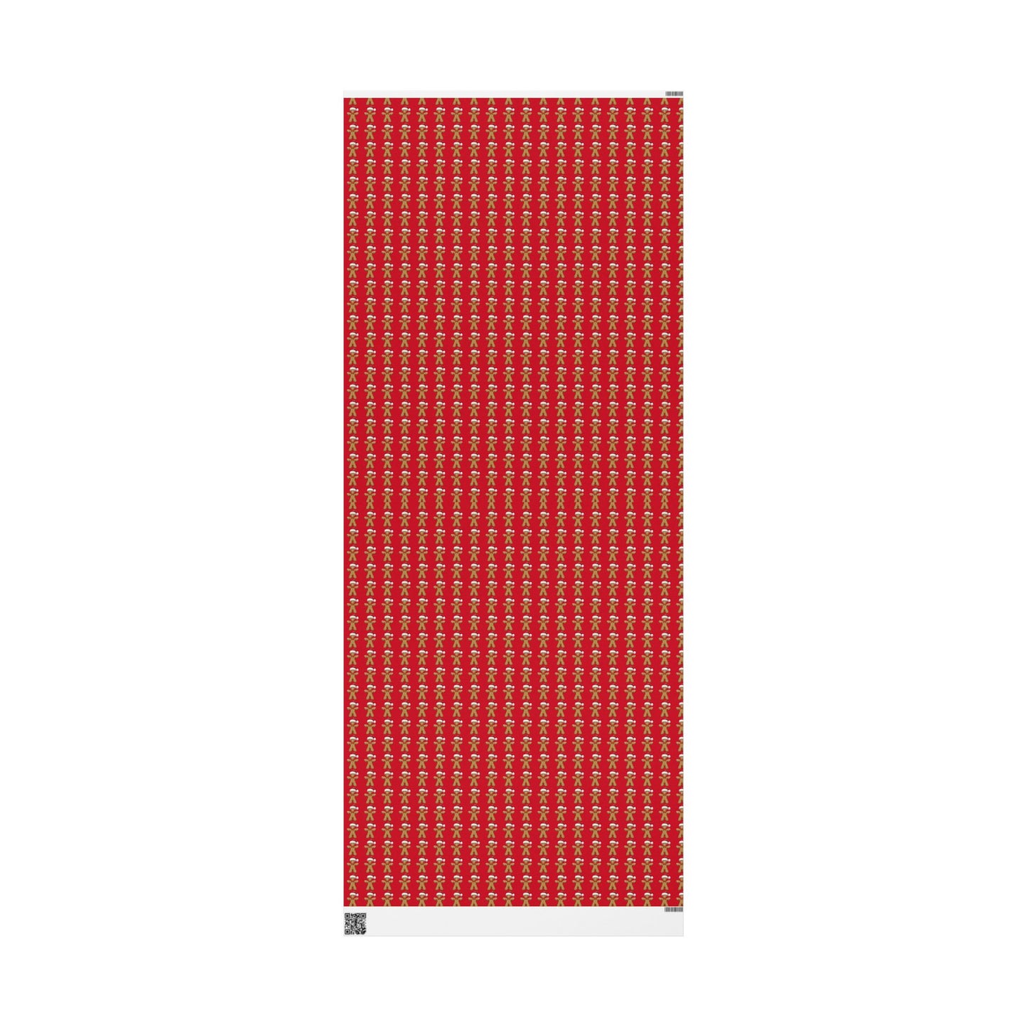 Festive Wrapping Paper for Gift-Giving, Christmas Wrap, Holiday Decorations, Gift Wrap for Birthdays, Gingerbread Theme