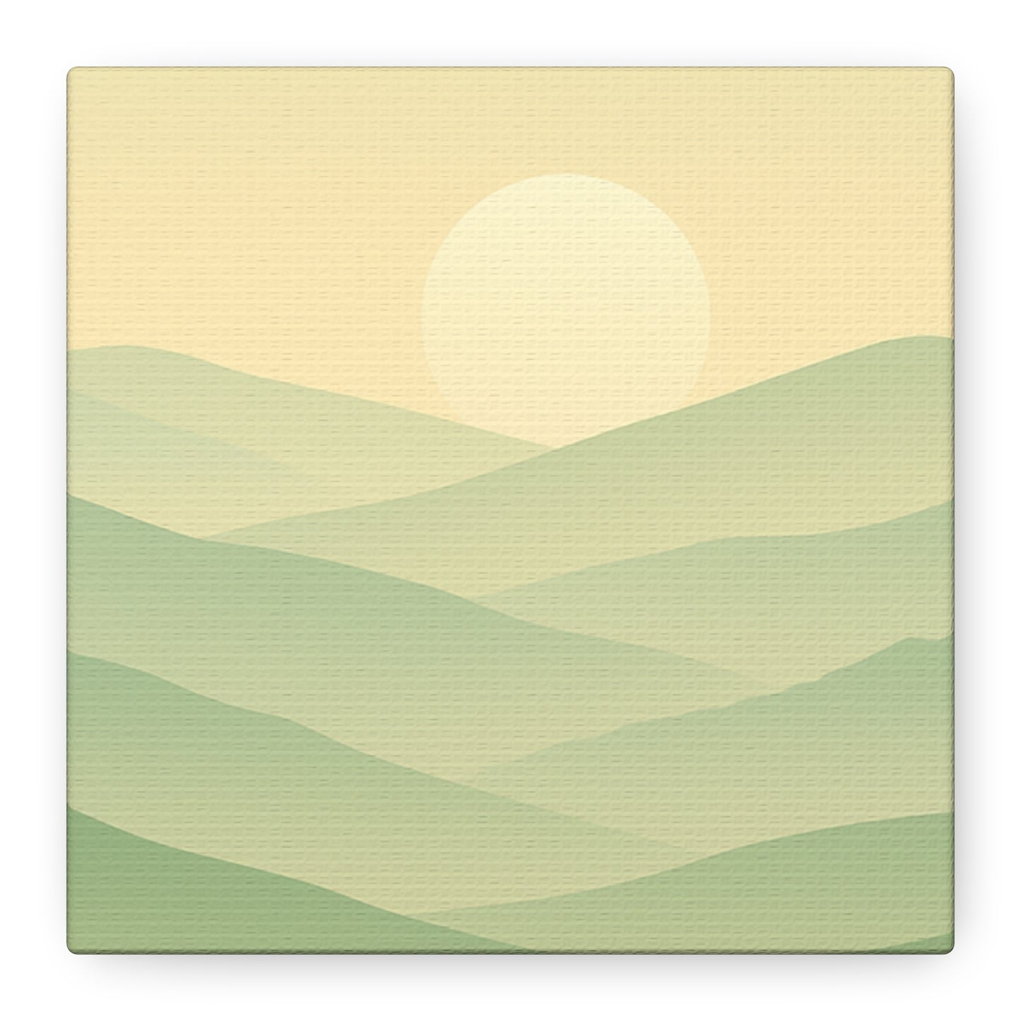 Matte Canvas, Stretched, 1.25" Sunset or Sunrise