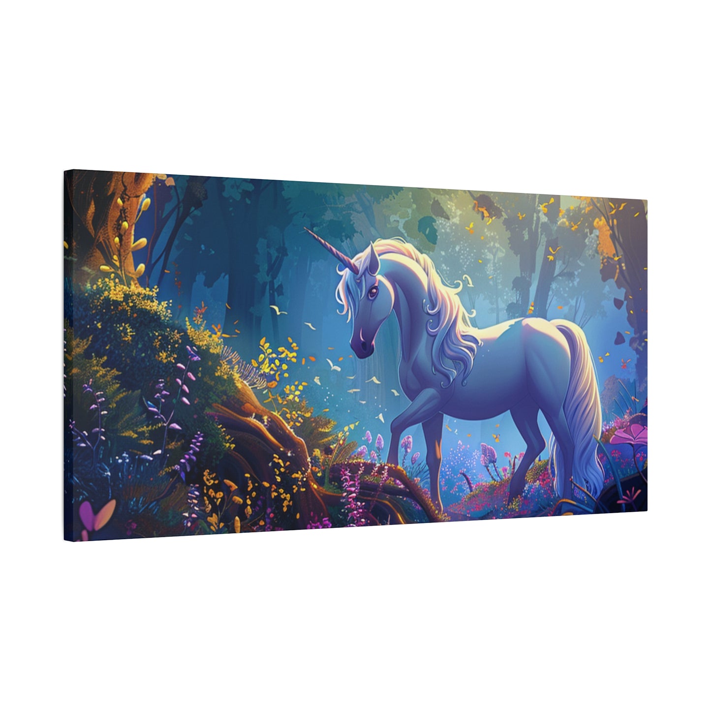 Matte Canvas, Stretched, 1.25" - Unicorn