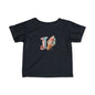 Cute Ice Cream Initial Infant Tee, Baby Shirt, Toddler Clothing, Summer Outfit, Personalized Gift, Kids Apparel