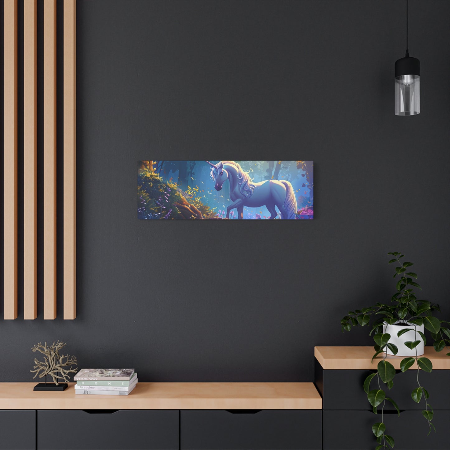 Matte Canvas, Stretched, 1.25" - Unicorn