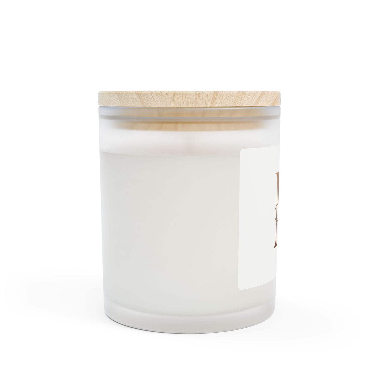 Personalized Frosted Glass Candle - 11oz, Custom Candle Gift, Home Decor, Relaxation, Birthday, Wedding