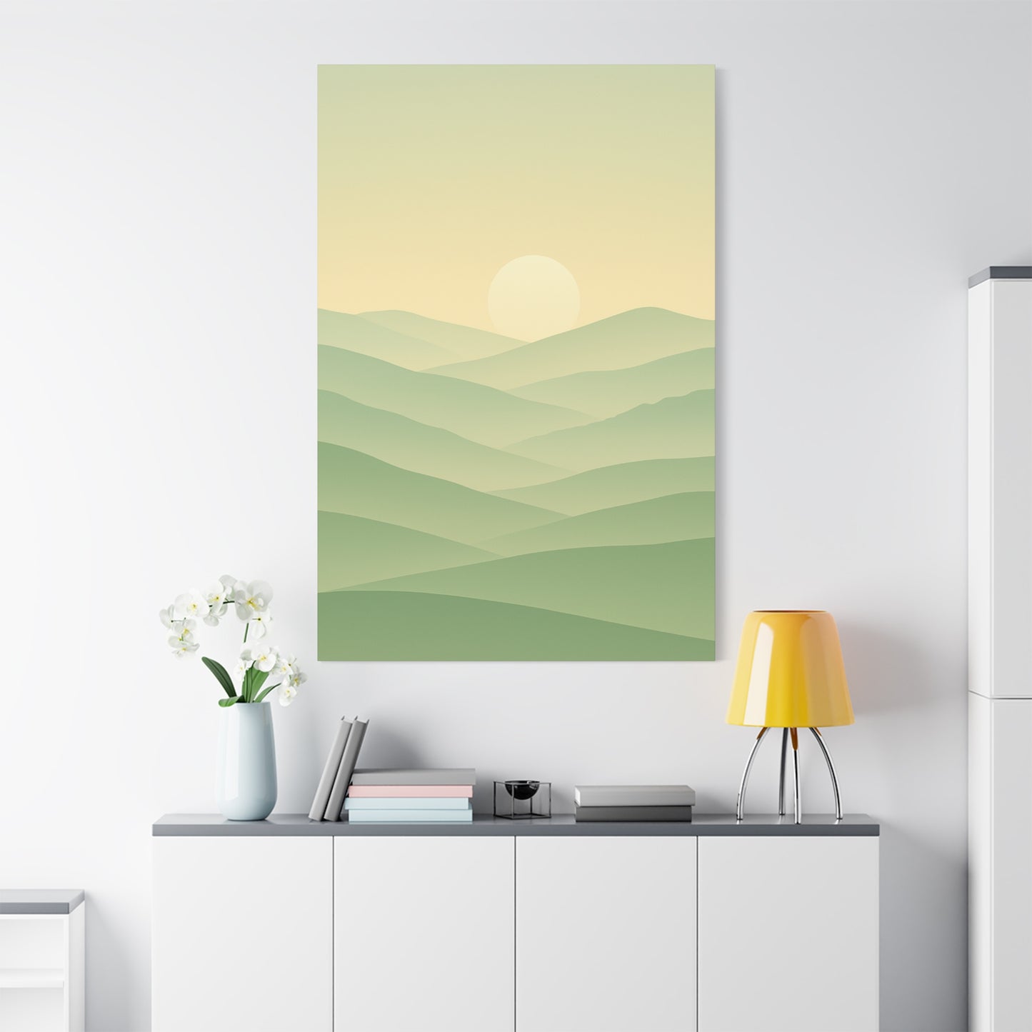 Matte Canvas, Stretched, 1.25" Sunset or Sunrise