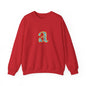 Personalized Initial Sweatshirt, Cozy Unisex Crewneck, Custom Gift for Her, Monogrammed Apparel, Perfect for Birthdays and Holidays