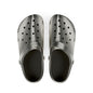 Metallic Silver EVA Clogs — Lightweight Foam Garden & Water Shoes