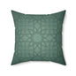 Luxurious Faux Suede Square Pillow - Modern Home Decor, Boho Throw Pillow, Cozy Living Room Accent, Unique Gift, Stylish Cushion