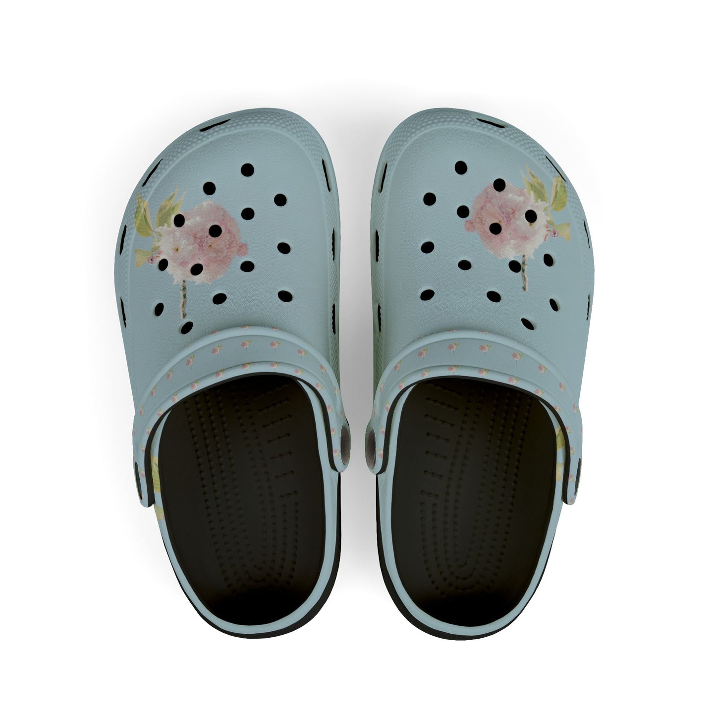 Kid's Floral Foam Clogs