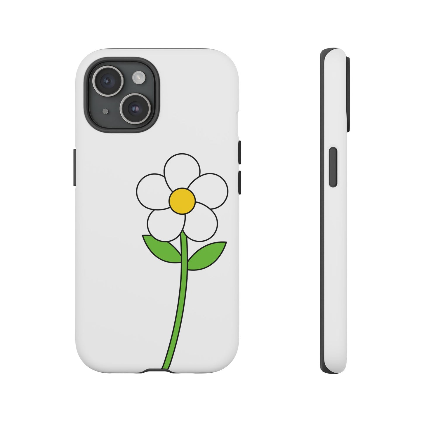 Floral Phone Case, Tough Cases with Flower Design, Cute Phone Accessory, Gifts for Her, Spring Decor, Unique Phone Cases