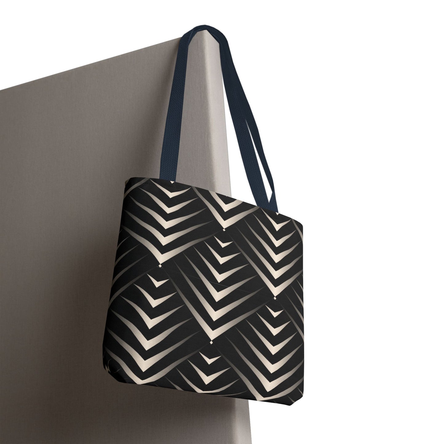 Chic Geometric Tote Bag, Stylish Everyday Bag, Reusable Shopping Tote, Eco-Friendly Gift, Fashion Accessory for All Occasions