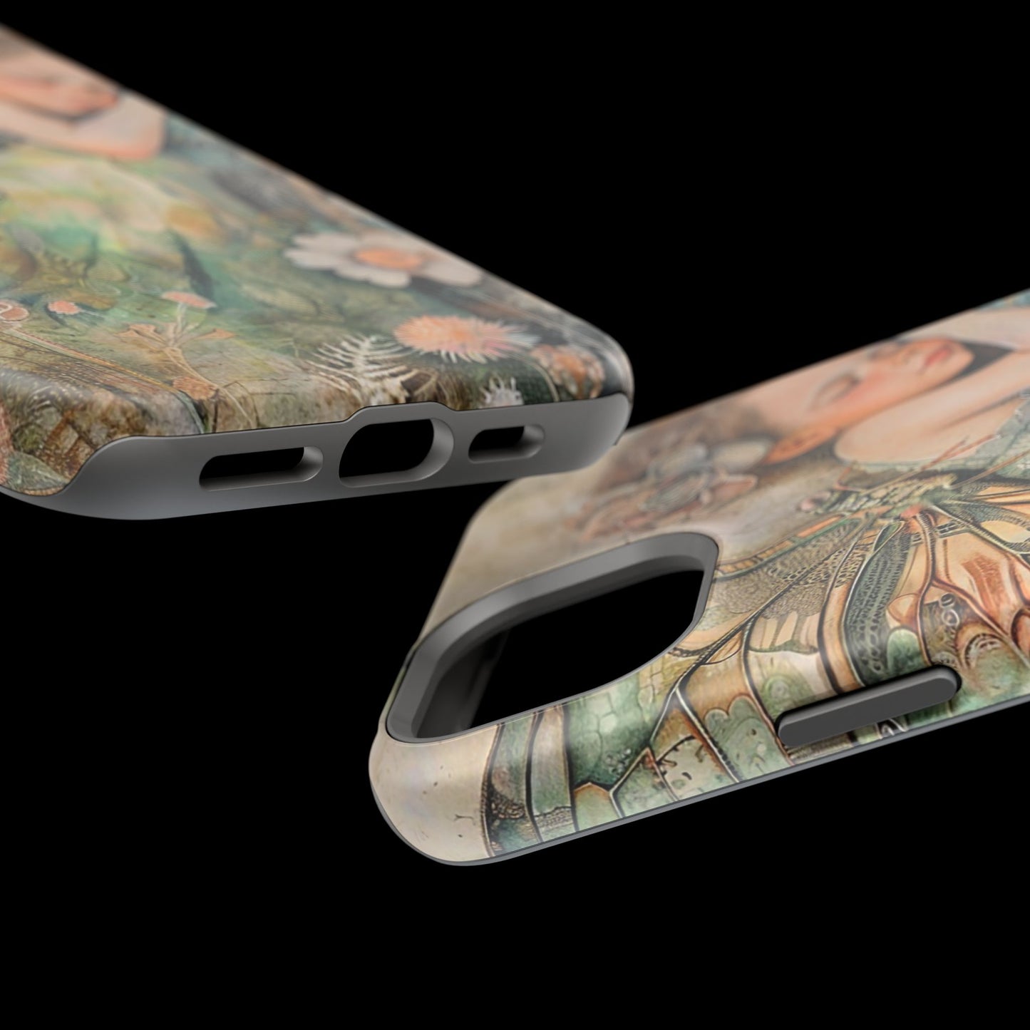 Fairy Sleeping Phone Case — Magnetic Impact-Resistant iPhone Cover