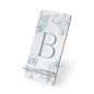 Elegant Smartphone Display Stand, Floral Phone Holder, Personalized Desk Organizer, Cute Gift for Her, Home Office Decor