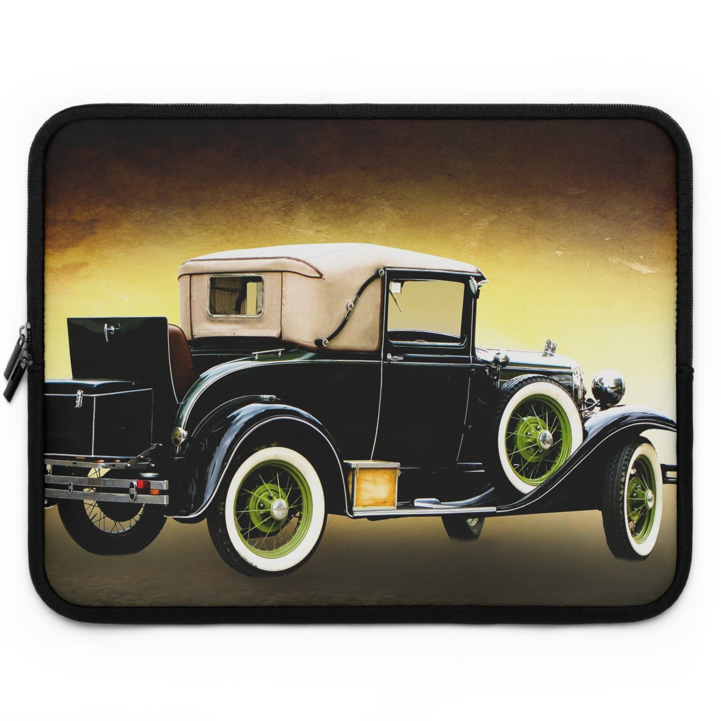 Vintage Car Laptop Sleeve - Perfect Gift for Auto Enthusiasts