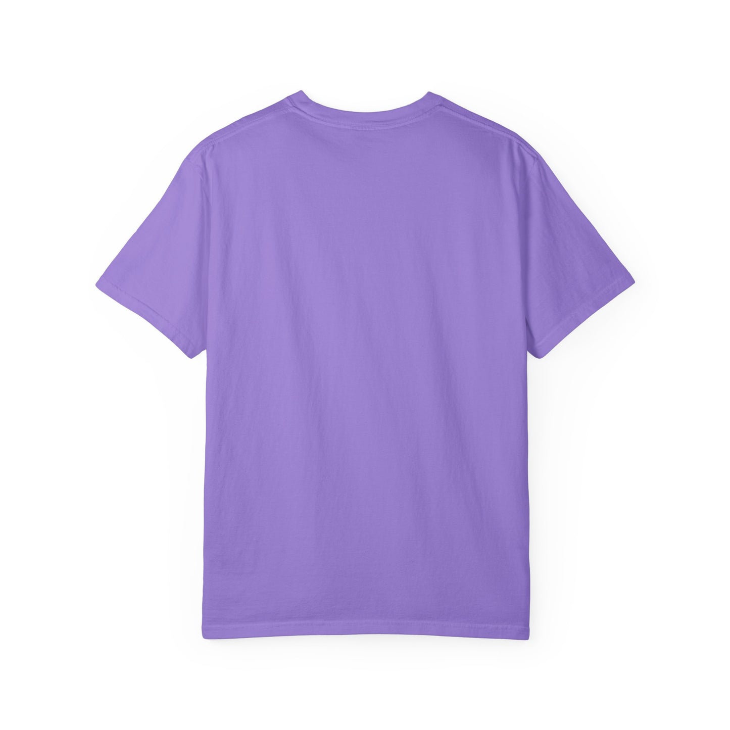 Unisex Garment-Dyed T-Shirt with Bold 'No Trespassing' Design