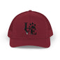 Love Paw Print Trucker Cap for Animal Lovers
