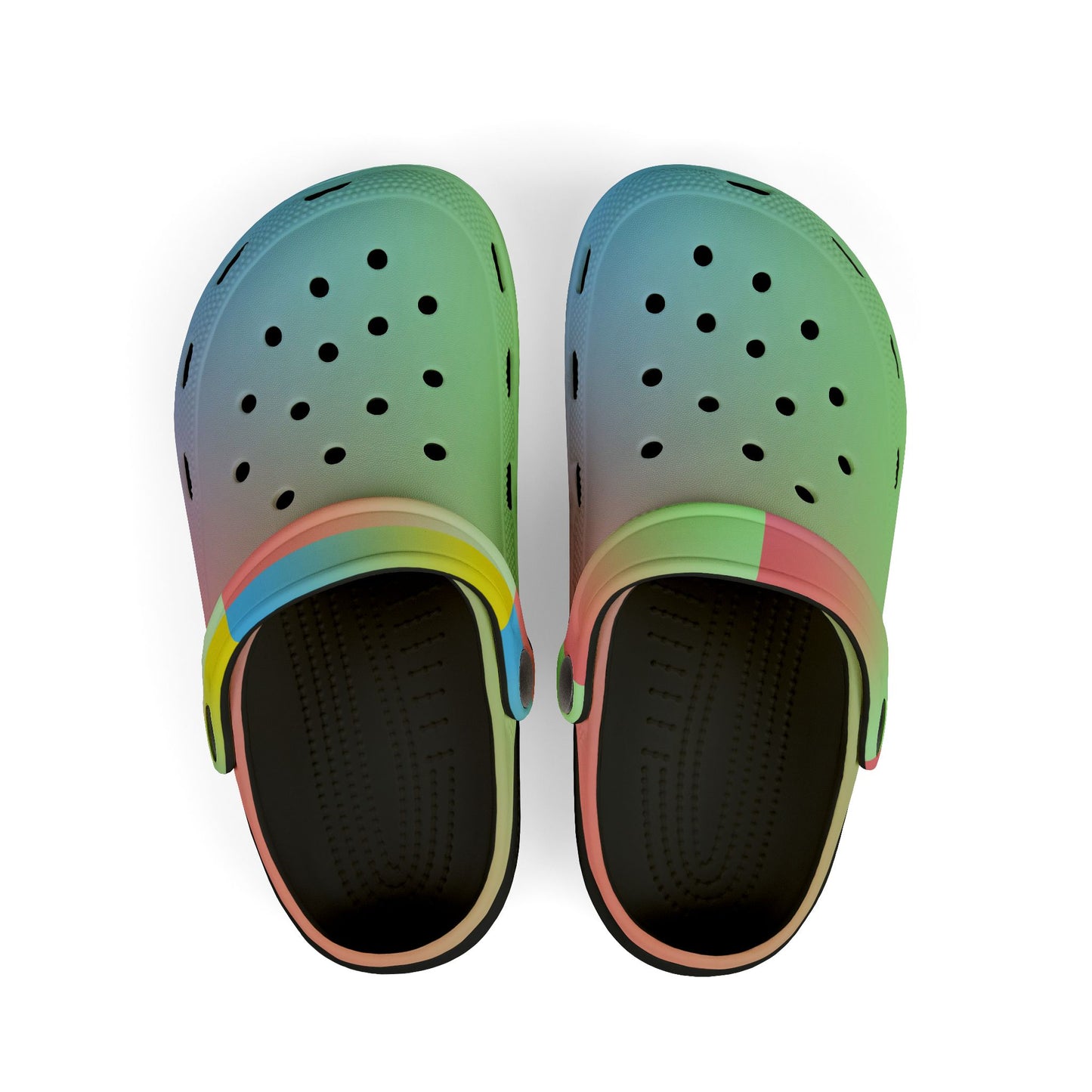 Rainbow Kids' EVA Foam Clogs