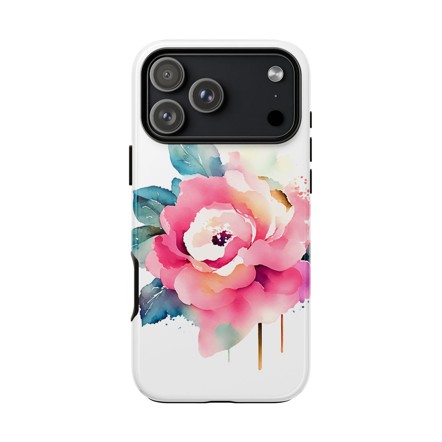 Floral Phone Case - Vibrant Rose Design