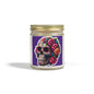 Day of the Dead Sugar Skull Scented Candle — Coconut Apricot Wax (4oz & 9oz)